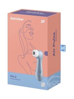 Satisfyer Satisfyer Pro 2 Rechargeable Silicone Clitoral Stimulator 6.5in - Blue