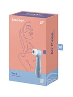 Satisfyer Satisfyer Pro 2 Rechargeable Silicone Clitoral Stimulator 6.5in - Blue