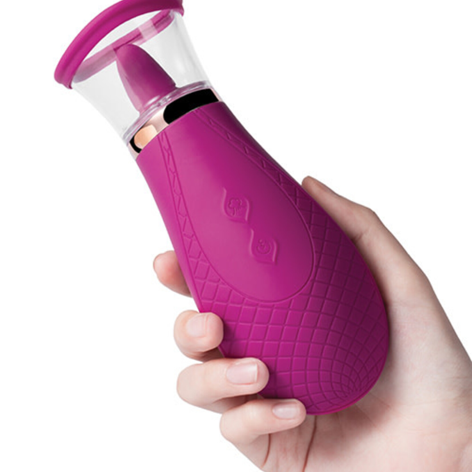 Honey PlayBox Scioness Sucking and Licking Clitoral Stimulator - Pink