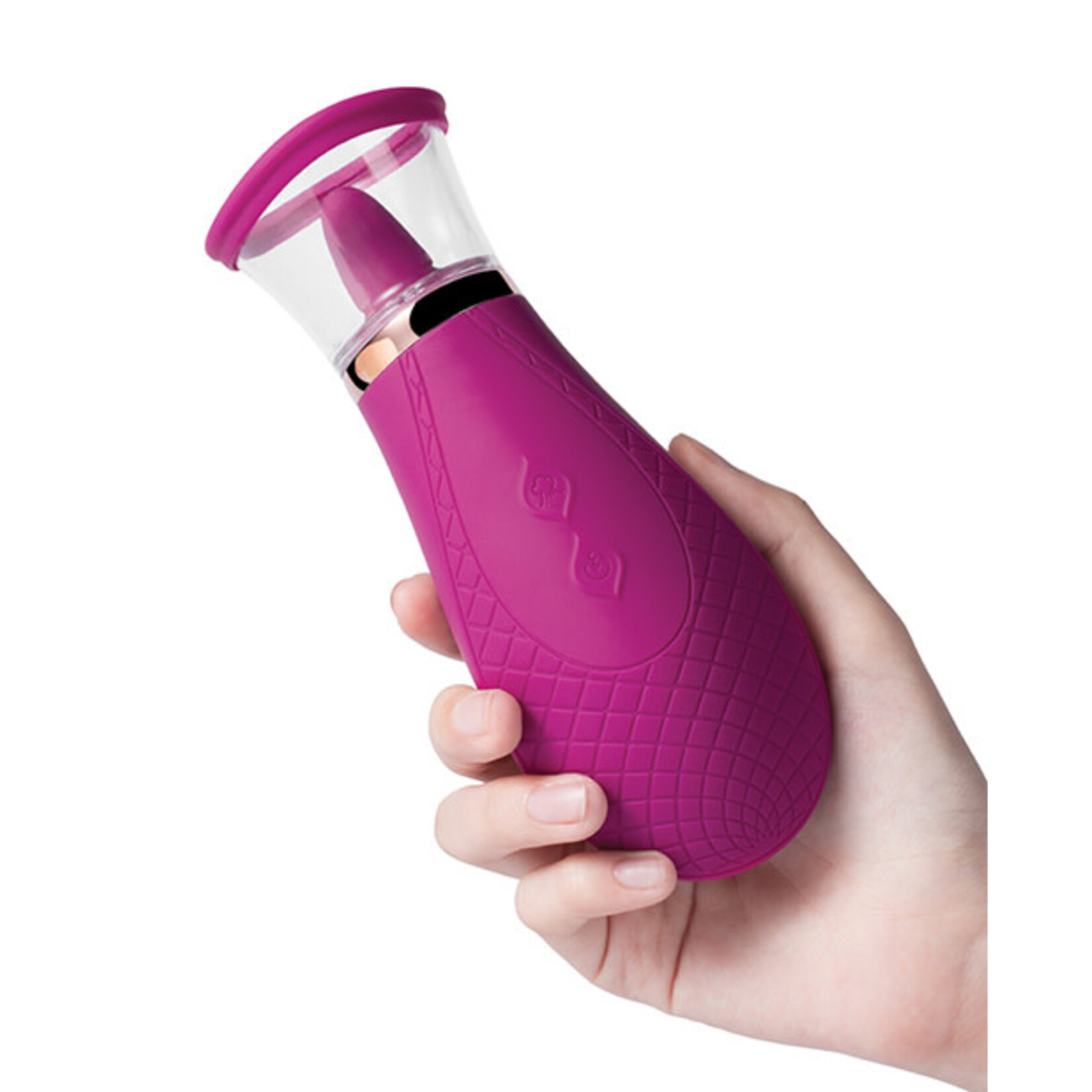 Honey PlayBox Scioness Sucking and Licking Clitoral Stimulator - Pink