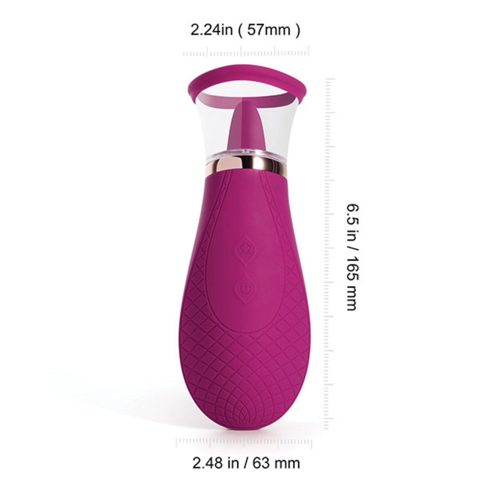 Honey PlayBox Scioness Sucking and Licking Clitoral Stimulator - Pink