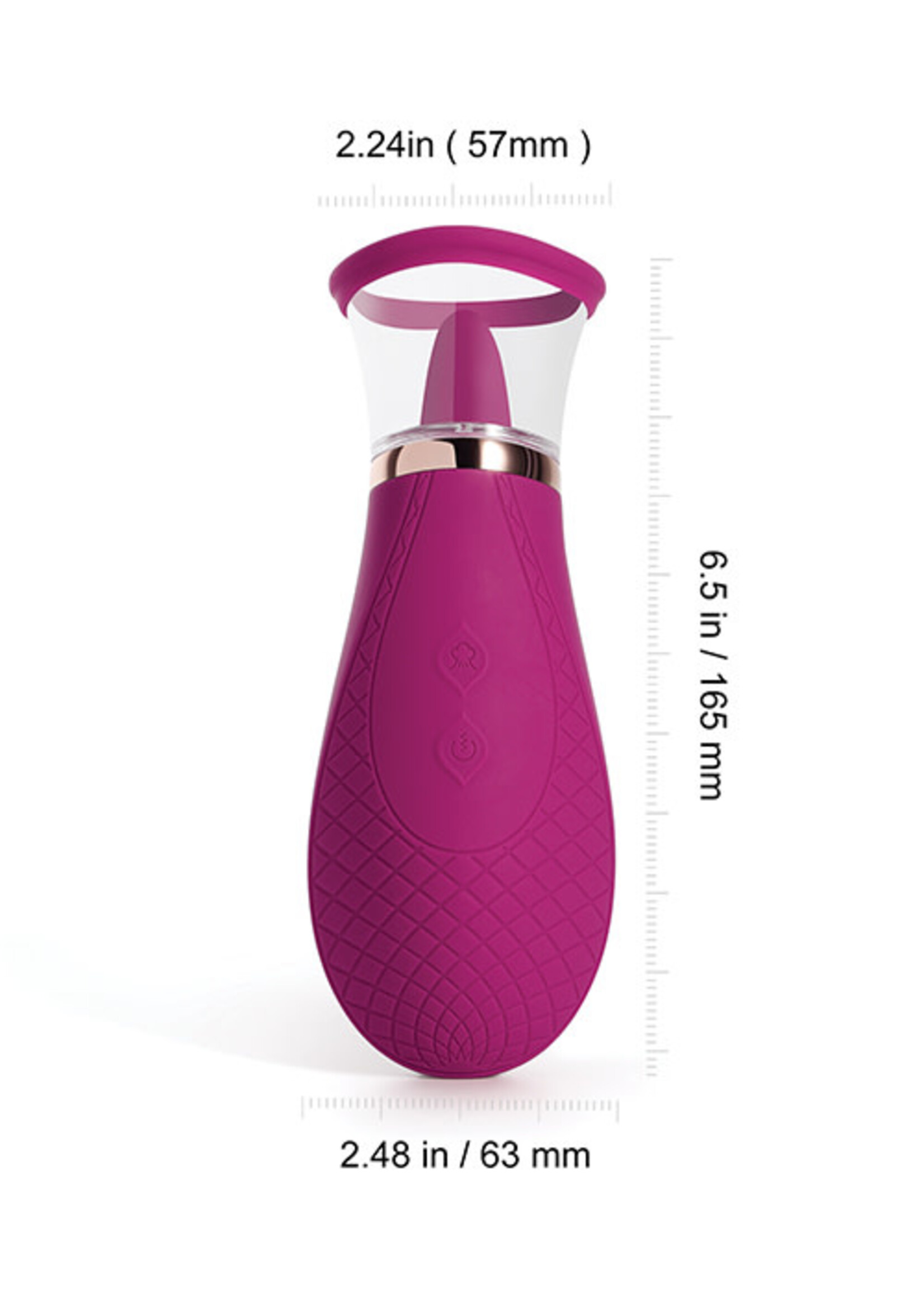 Honey PlayBox Scioness Sucking and Licking Clitoral Stimulator - Pink