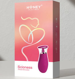 Honey PlayBox Scioness Sucking and Licking Clitoral Stimulator - Pink