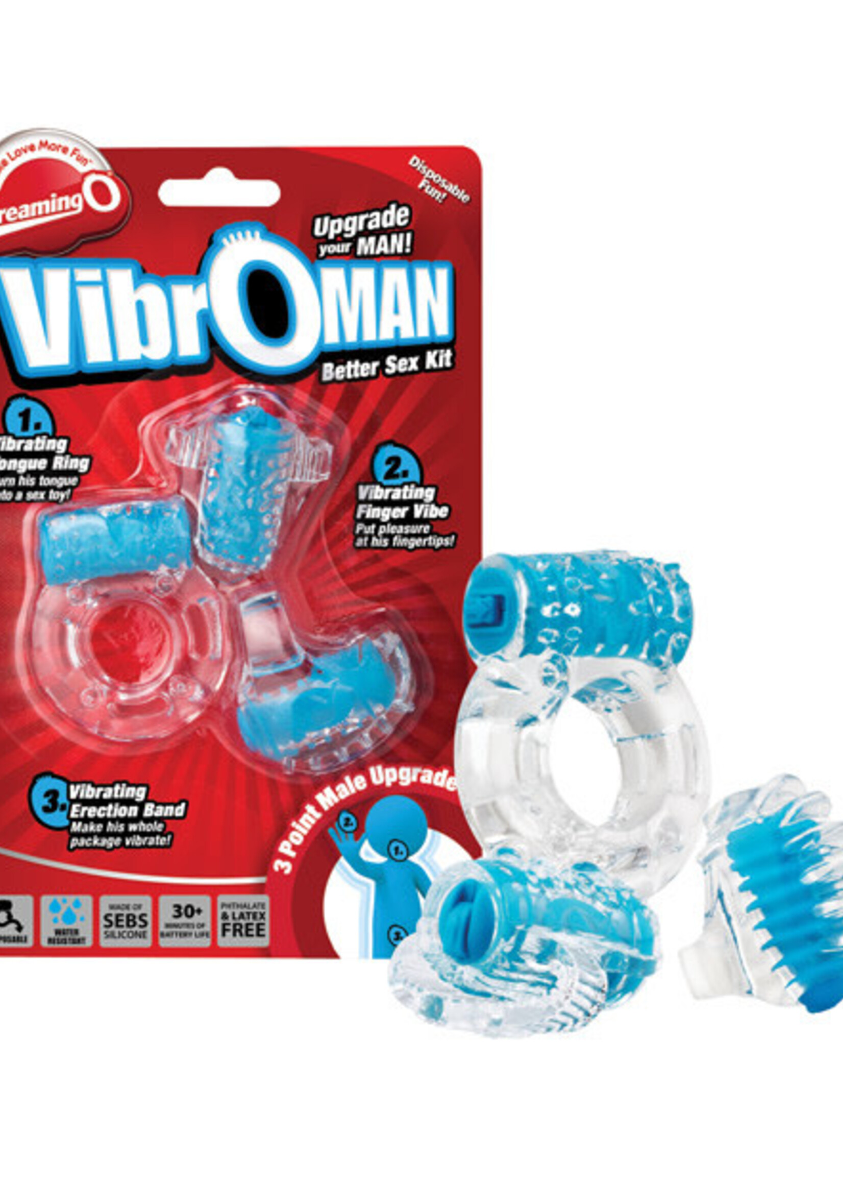 Screaming O Screaming O Vibro Man - Blue