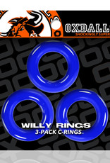 Oxballs Oxballs Willy Rings 3pk Blue