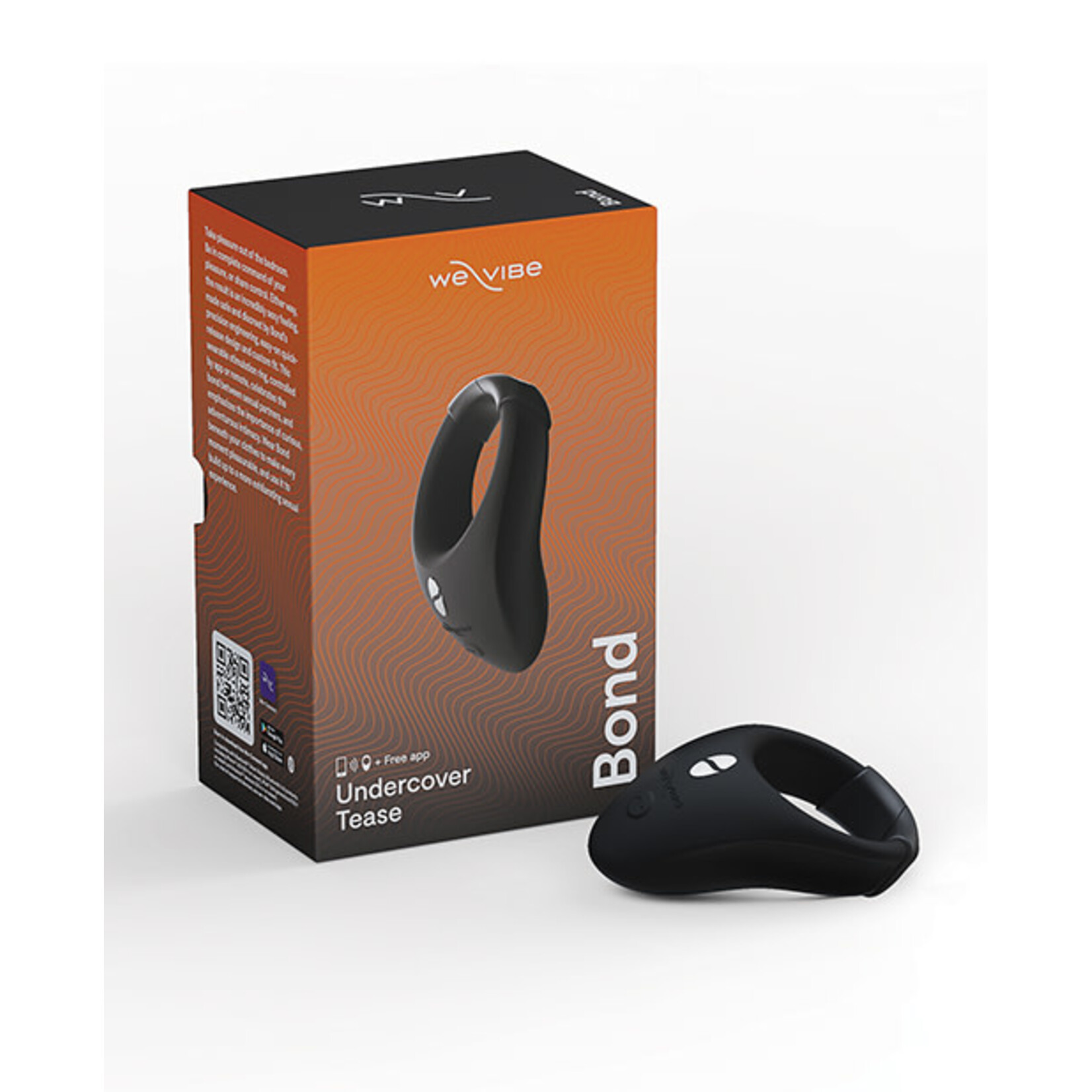 We-Vibe We-Vibe Bond Rechargeable Silicone Cock Ring - Black