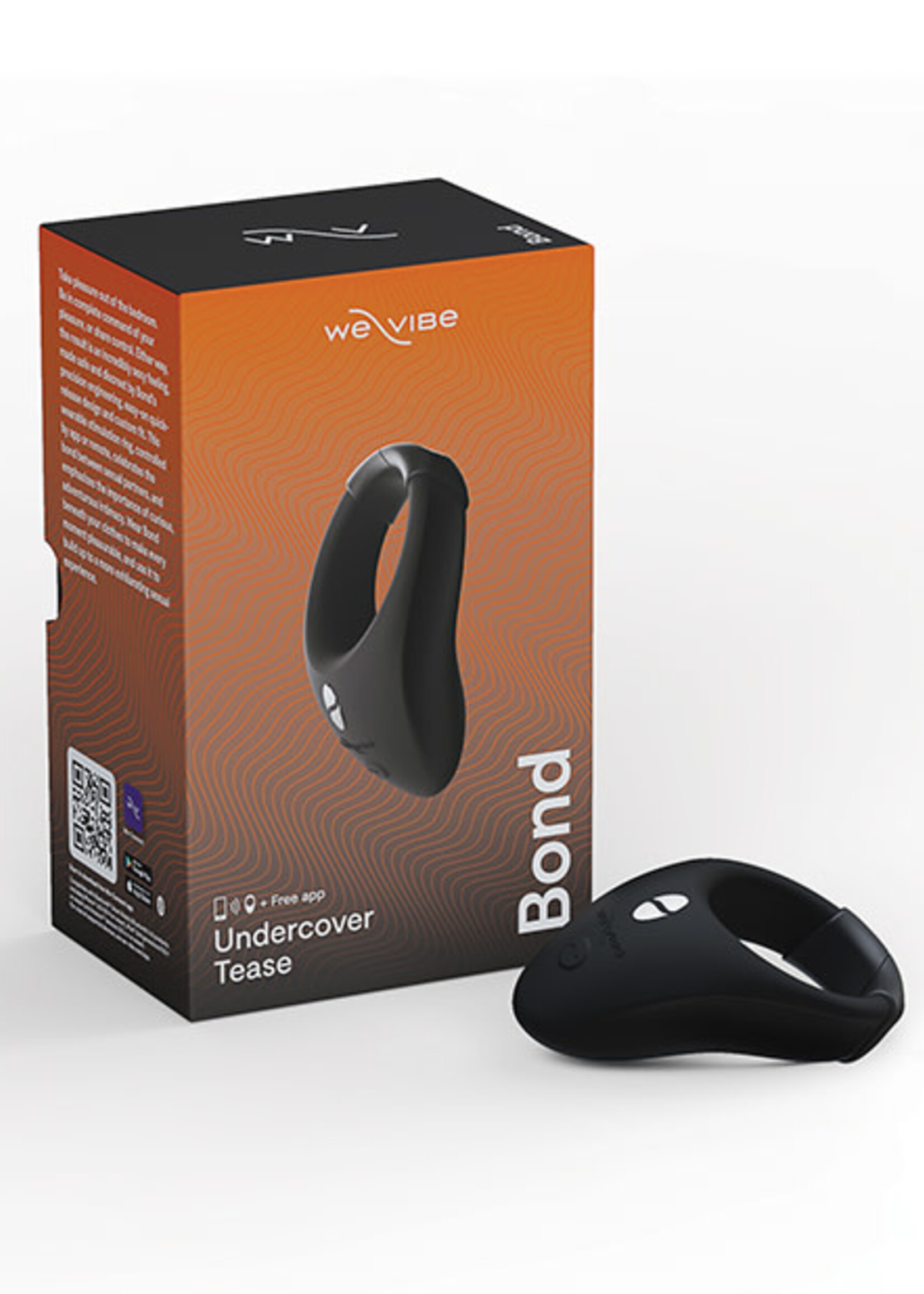 We-Vibe We-Vibe Bond Rechargeable Silicone Cock Ring - Black