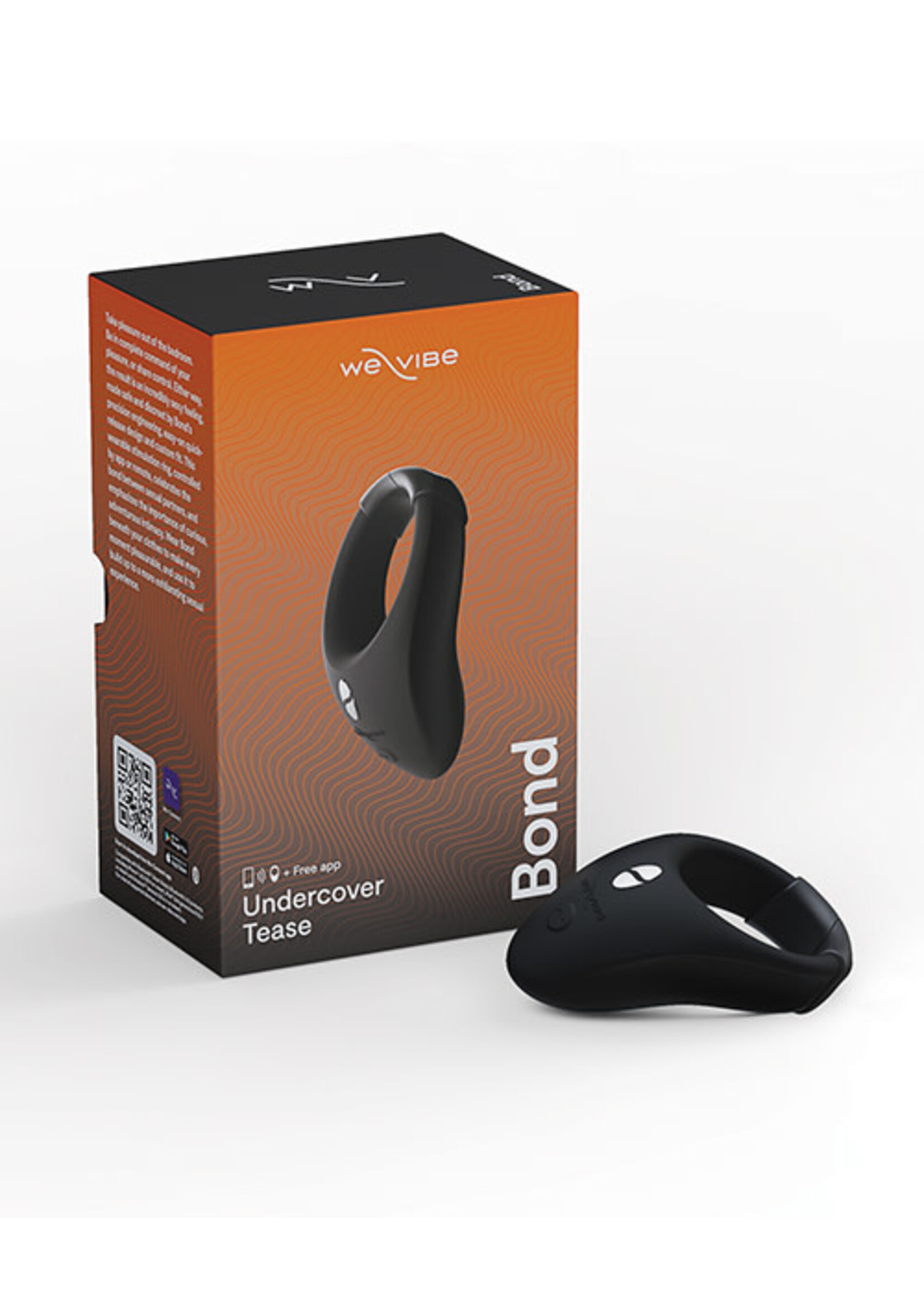 We-Vibe We-Vibe Bond Rechargeable Silicone Cock Ring - Black