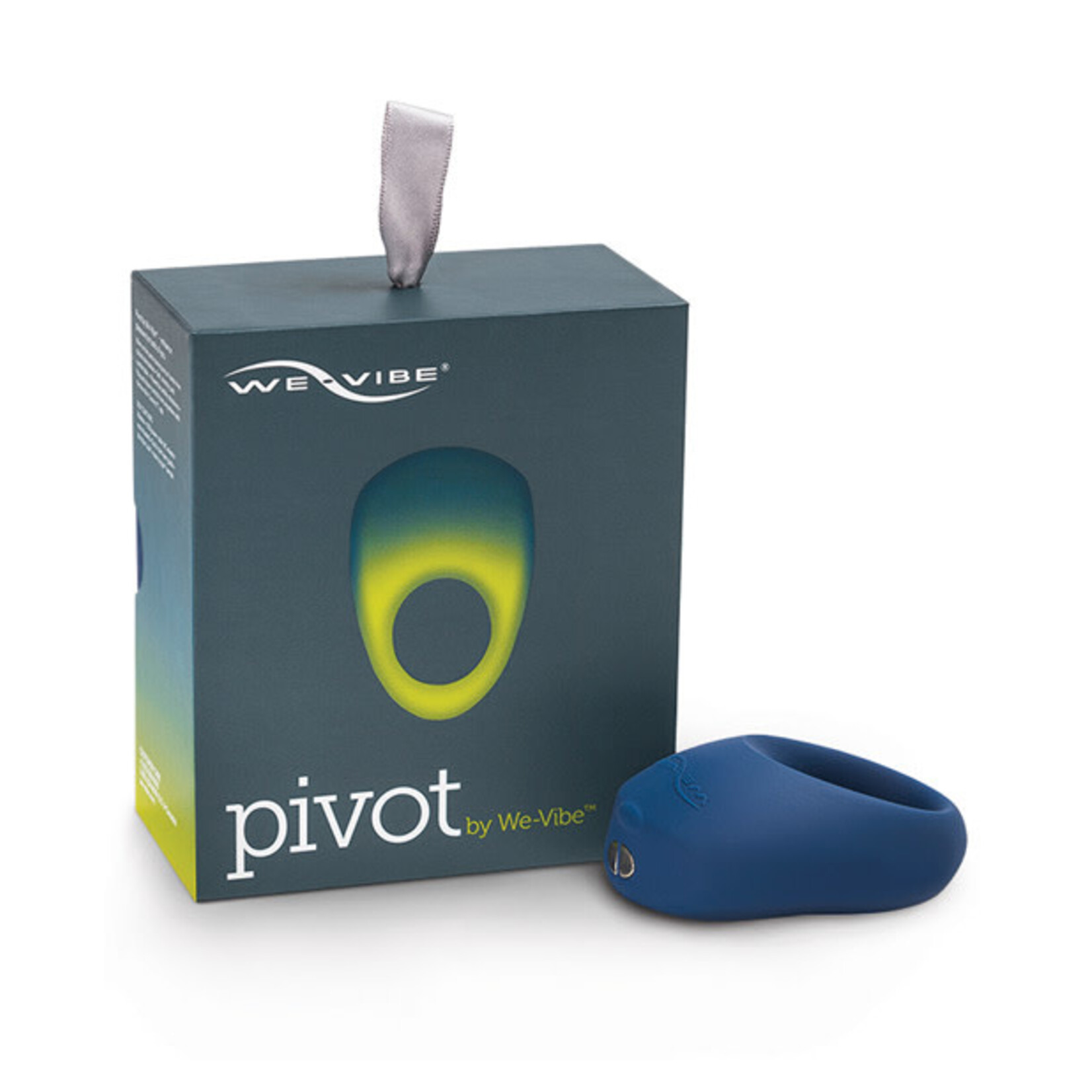 We-Vibe We-Vibe Pivot App Compatable USB Rechargeable Vibrating Ring Waterproof Midnight Blue