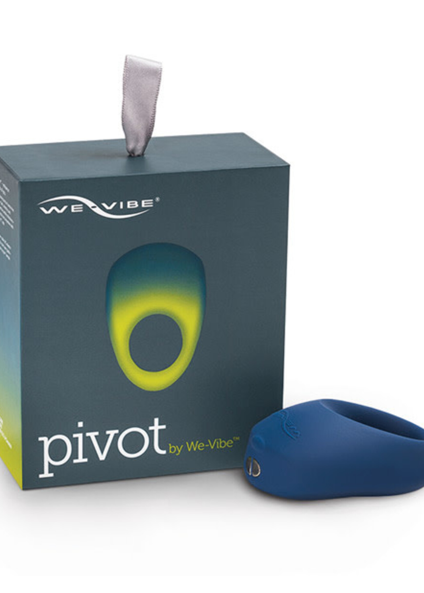 We-Vibe We-Vibe Pivot App Compatable USB Rechargeable Vibrating Ring Waterproof Midnight Blue
