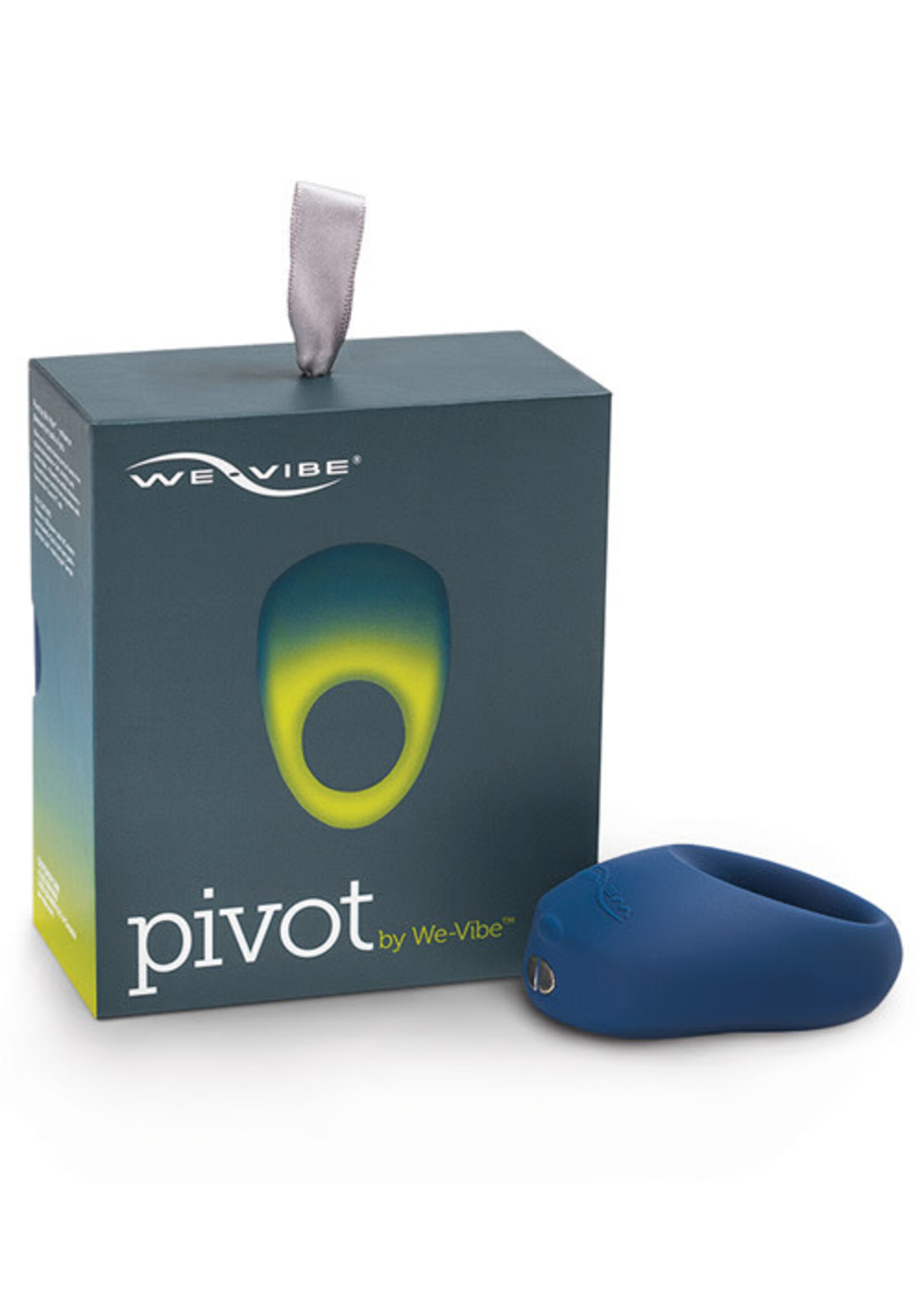 We-Vibe We-Vibe Pivot App Compatable USB Rechargeable Vibrating Ring Waterproof Midnight Blue