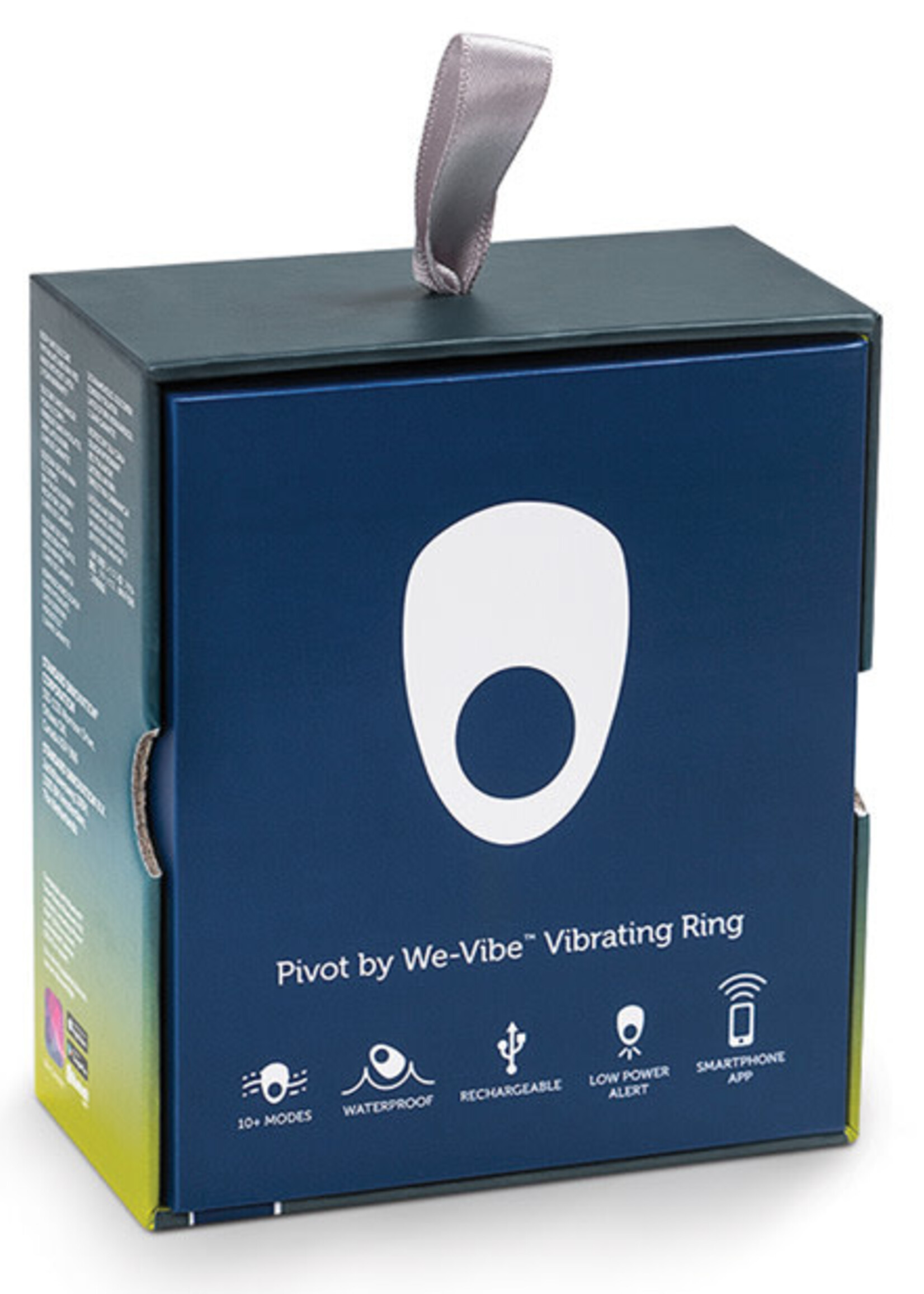 We-Vibe We-Vibe Pivot App Compatable USB Rechargeable Vibrating Ring Waterproof Midnight Blue