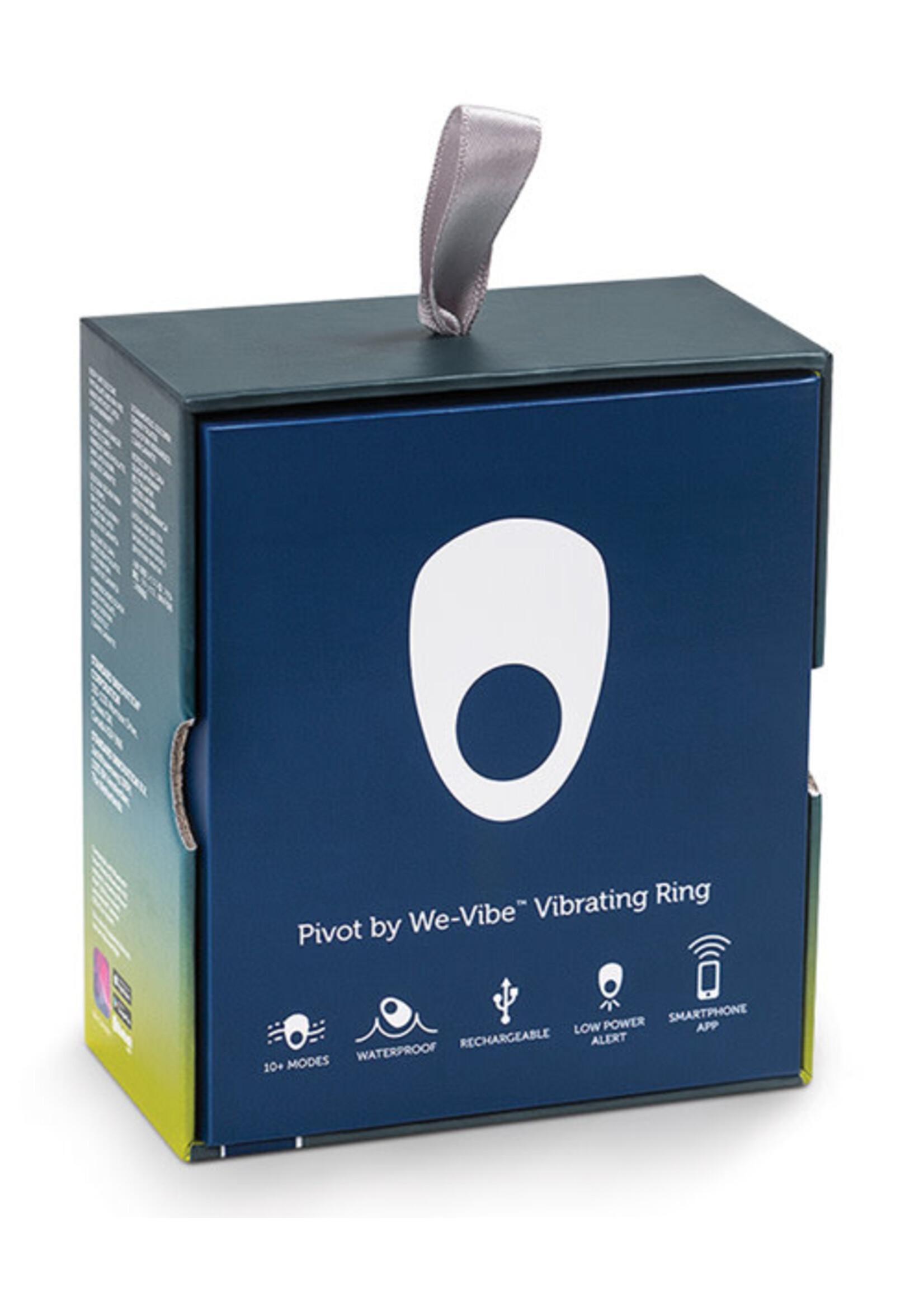 We-Vibe We-Vibe Pivot App Compatable USB Rechargeable Vibrating Ring Waterproof Midnight Blue