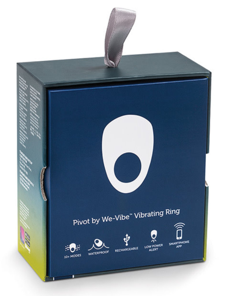 We-Vibe We-Vibe Pivot App Compatable USB Rechargeable Vibrating Ring Waterproof Midnight Blue