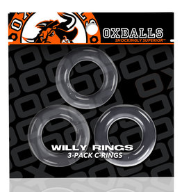 Oxballs Oxballs Willy Rings 3pk Clear