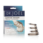 Calexotics Dr Joel Kaplan Support Master Triple Ticklers Cock Ring Smoke