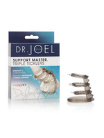 Calexotics Dr Joel Kaplan Support Master Triple Ticklers Cock Ring Smoke