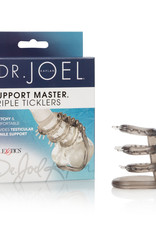 Calexotics Dr Joel Kaplan Support Master Triple Ticklers Cock Ring Smoke