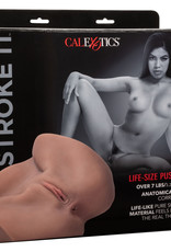 Calexotics Stroke It Life Size Pussy - Brown