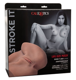 Calexotics Stroke It Life Size Pussy - Brown