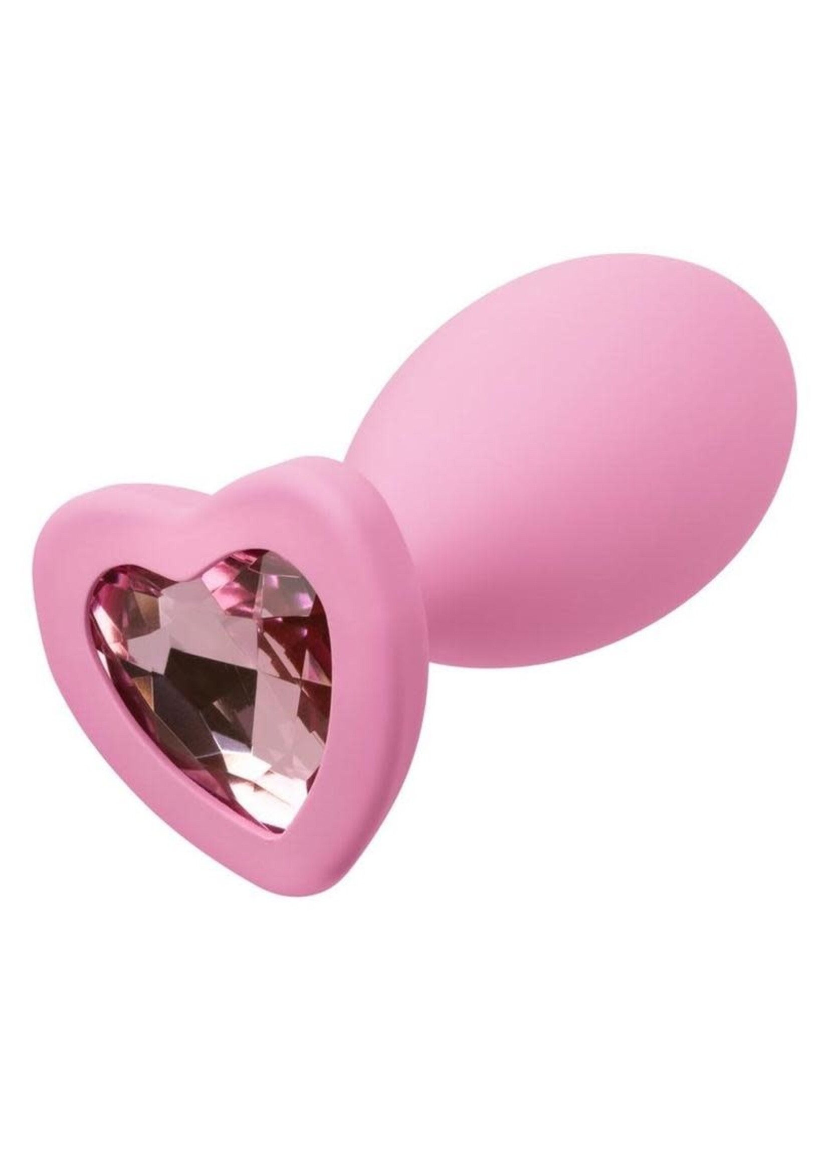 Calexotics First Time Crystal Booty Duo Silicone Anal Plug (2 Pack)
