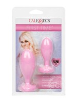 Calexotics First Time Crystal Booty Duo Silicone Anal Plug (2 Pack)
