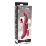 XR Brands inmi Shegasm Intense 2 in 1 Clit Stimulator - Pink