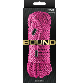 nsnovelties Bound Rope 25ft - Pink
