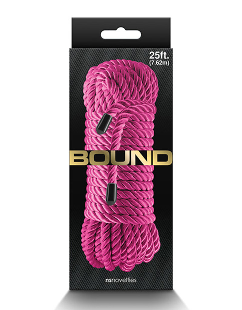 nsnovelties Bound Rope 25ft - Pink