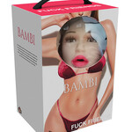 HOTT PRODUCTS Fuck Friends Bambi Blow-Up Doll with Rechargeable Egg Kit - Vanilla