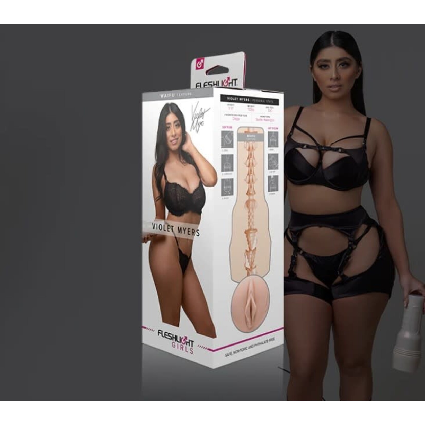 Fleshlight Fleshlight Girls Violet Myers Waifu Texture