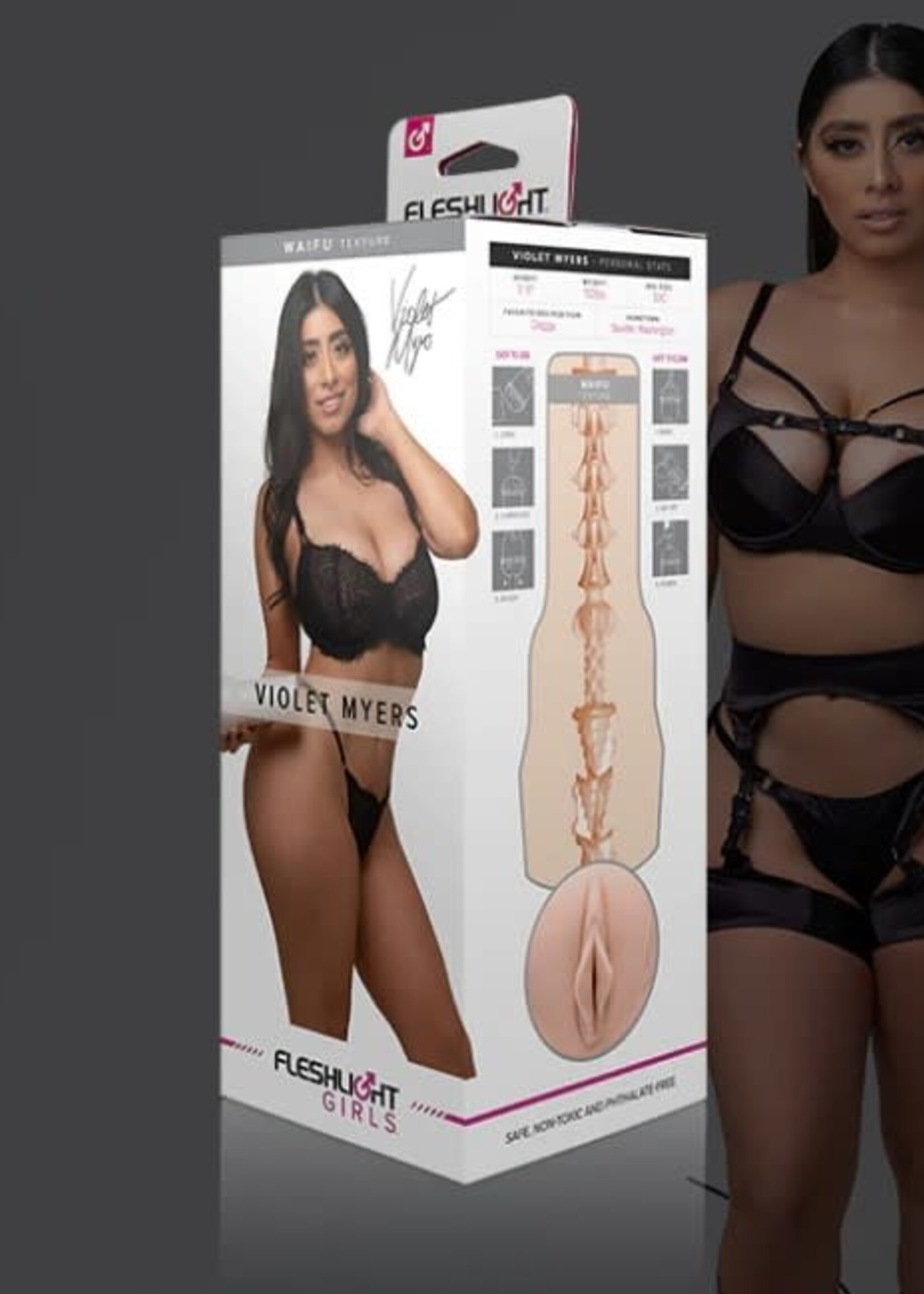 Fleshlight Fleshlight Girls Violet Myers Waifu Texture