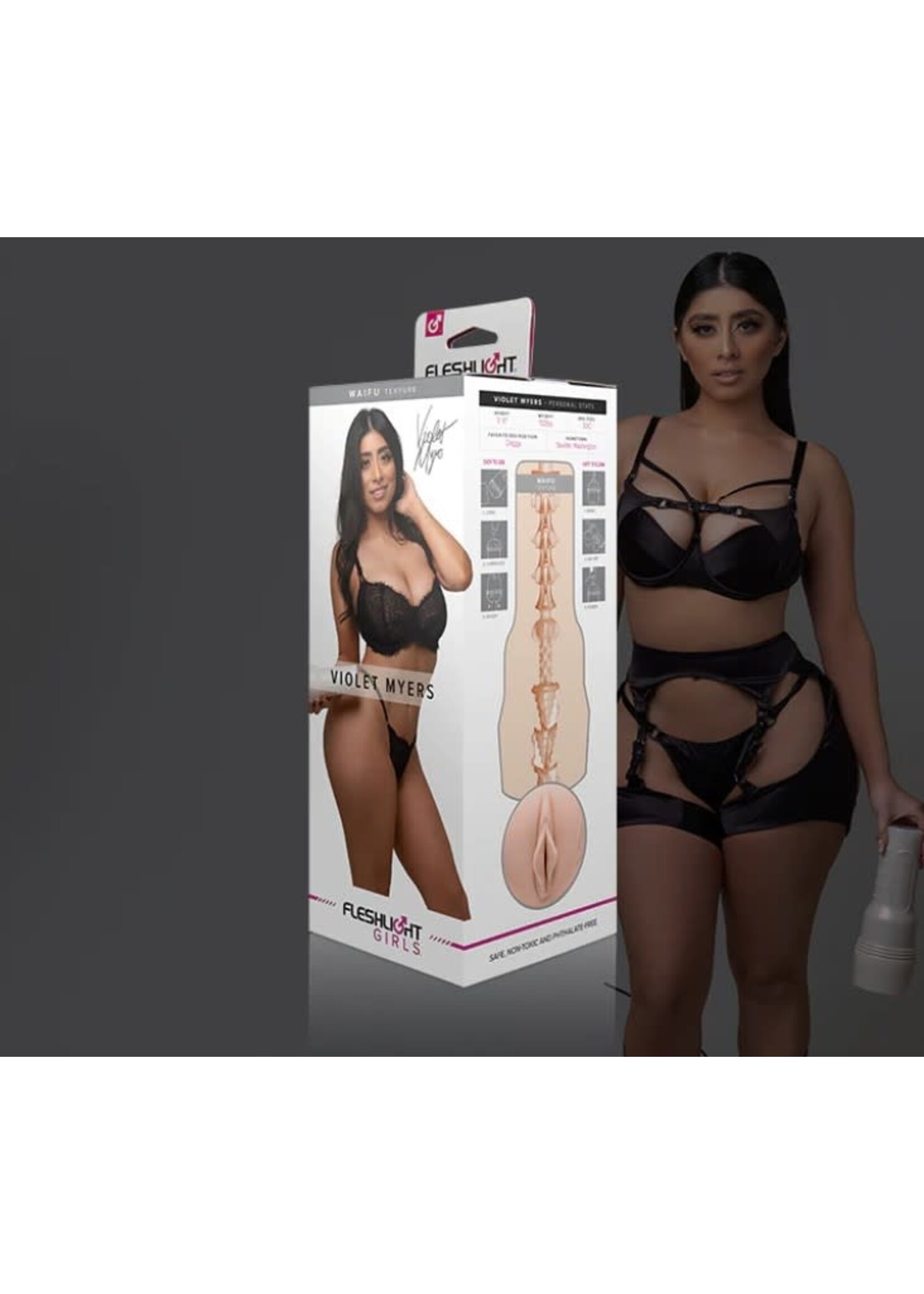 Fleshlight Fleshlight Girls Violet Myers Waifu Texture