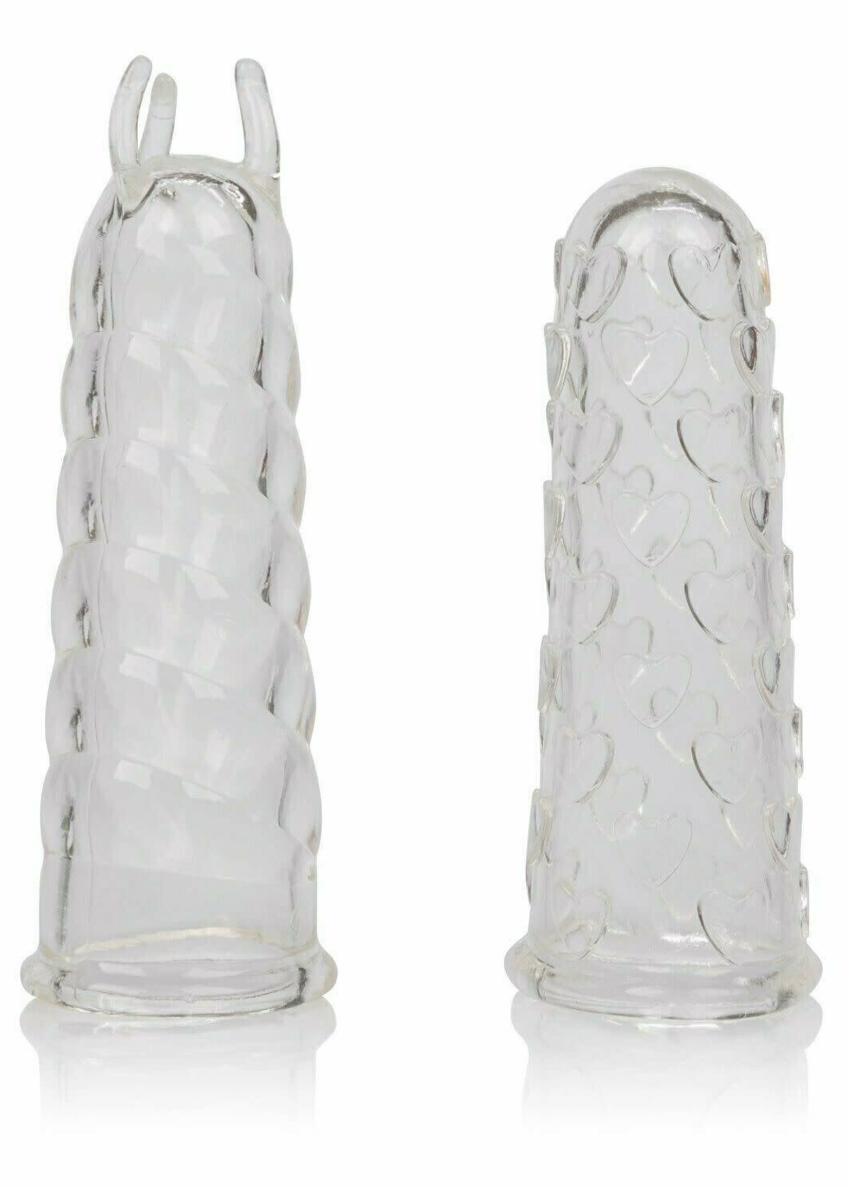 California Exotic Novelties Intimate Play Finger Teasers Finger Massagers - Clear
