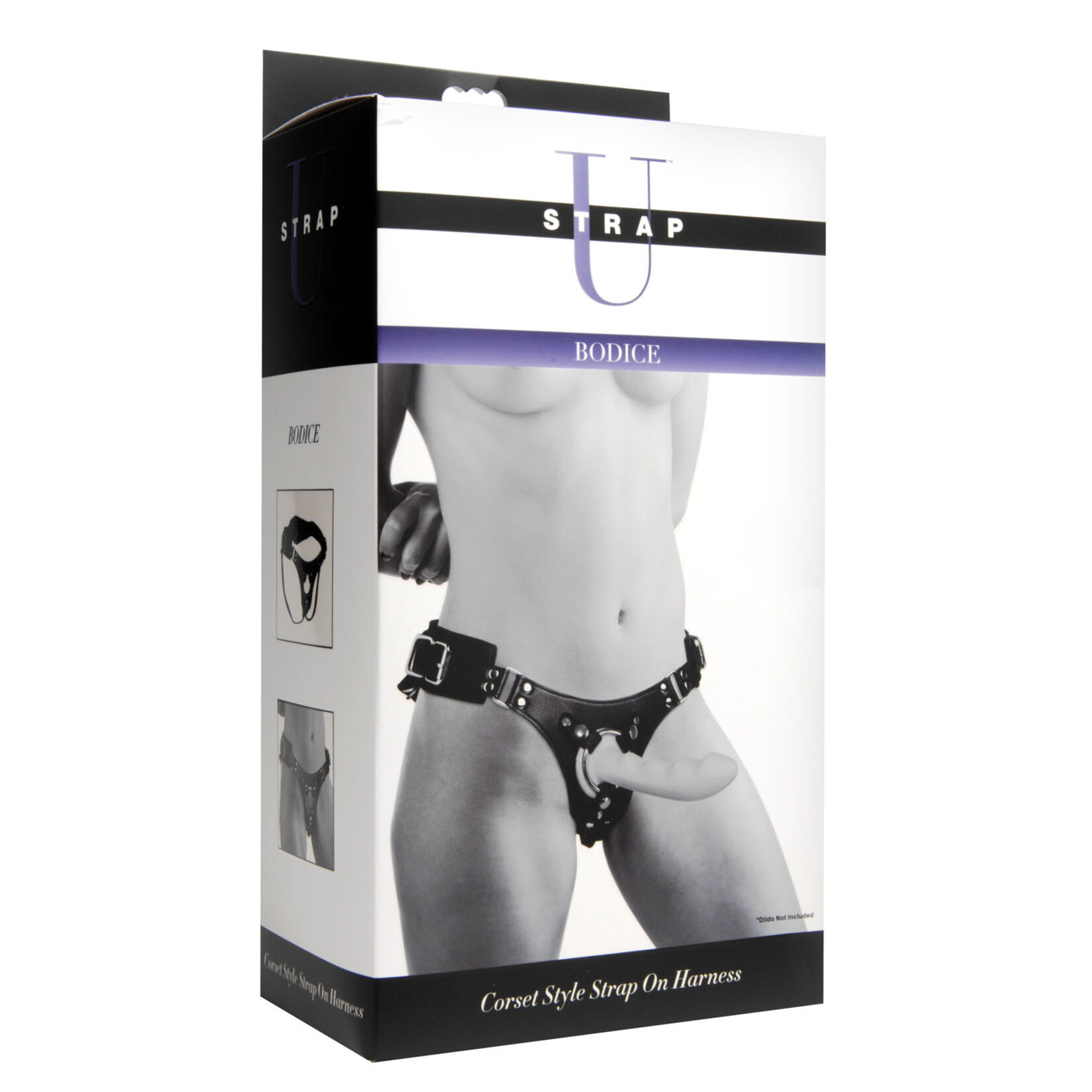 XR Brands Strap U Bodice Corset Style Strap-on Harness