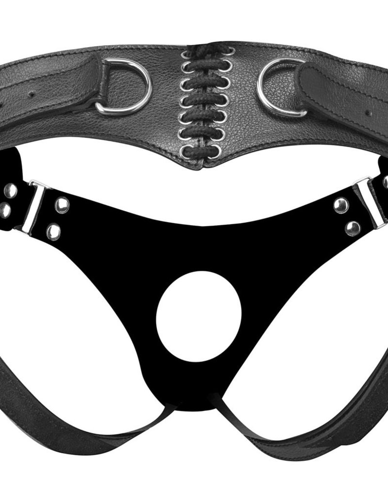 XR Brands Strap U Bodice Corset Style Strap-on Harness