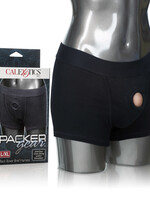 California Exotic Novelties Packer Gear Boxer Brief Harness - Large/XLarge - Black