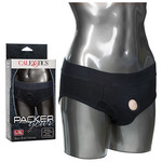 California Exotic Novelties Packer Gear Brief Harness - Large/XLarge - Black