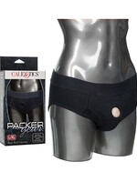 California Exotic Novelties Packer Gear Brief Harness - Large/XLarge - Black