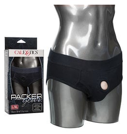 California Exotic Novelties Packer Gear Brief Harness - Large/XLarge - Black