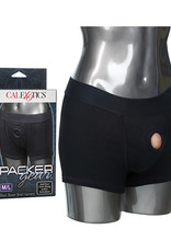 California Exotic Novelties Packer Gear Boxer Brief Harness - Medium/large - Black