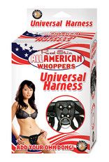 NassToys All American Whoppers-Universal Harness-Black