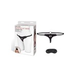 Lux Fetish Black Velvet Bikini Strap-On