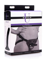 XR Brands Strap U Pegged - Pegging Dildo With Harness - Black