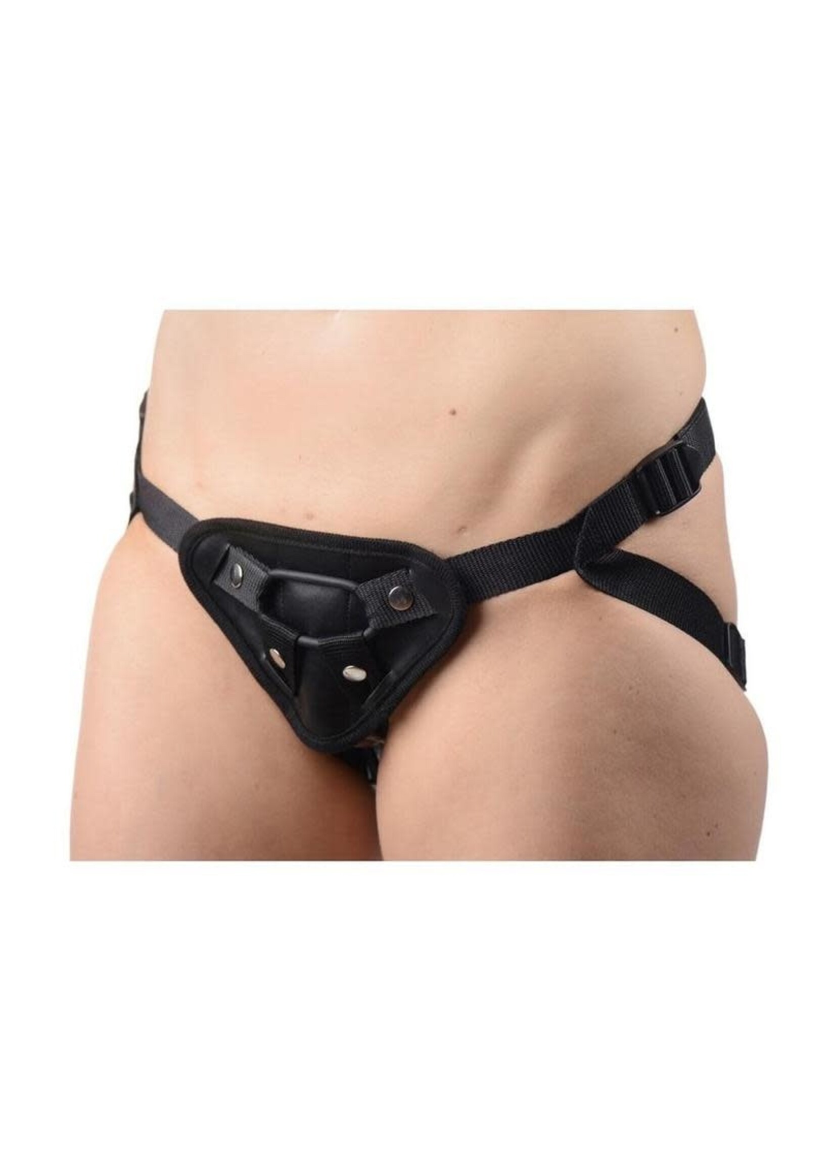 XR Brands Strap U Sutra Fleece Lined Strap on With Bullet Pocket