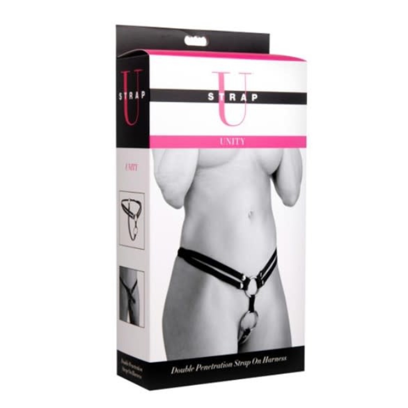 XR Brands Strap U Unity Double Penetration Strap on Harness