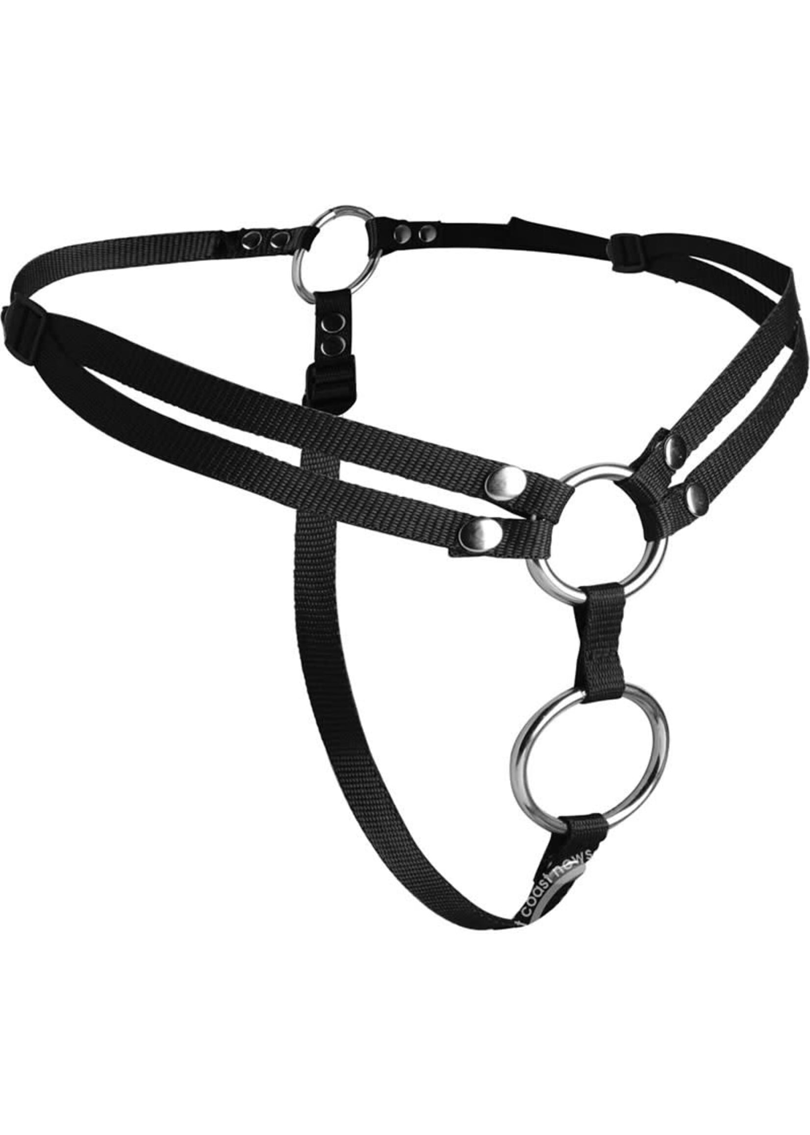 XR Brands Strap U Unity Double Penetration Strap on Harness