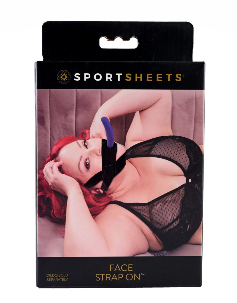 Sportsheets Face Adjustable Strap-On - Black