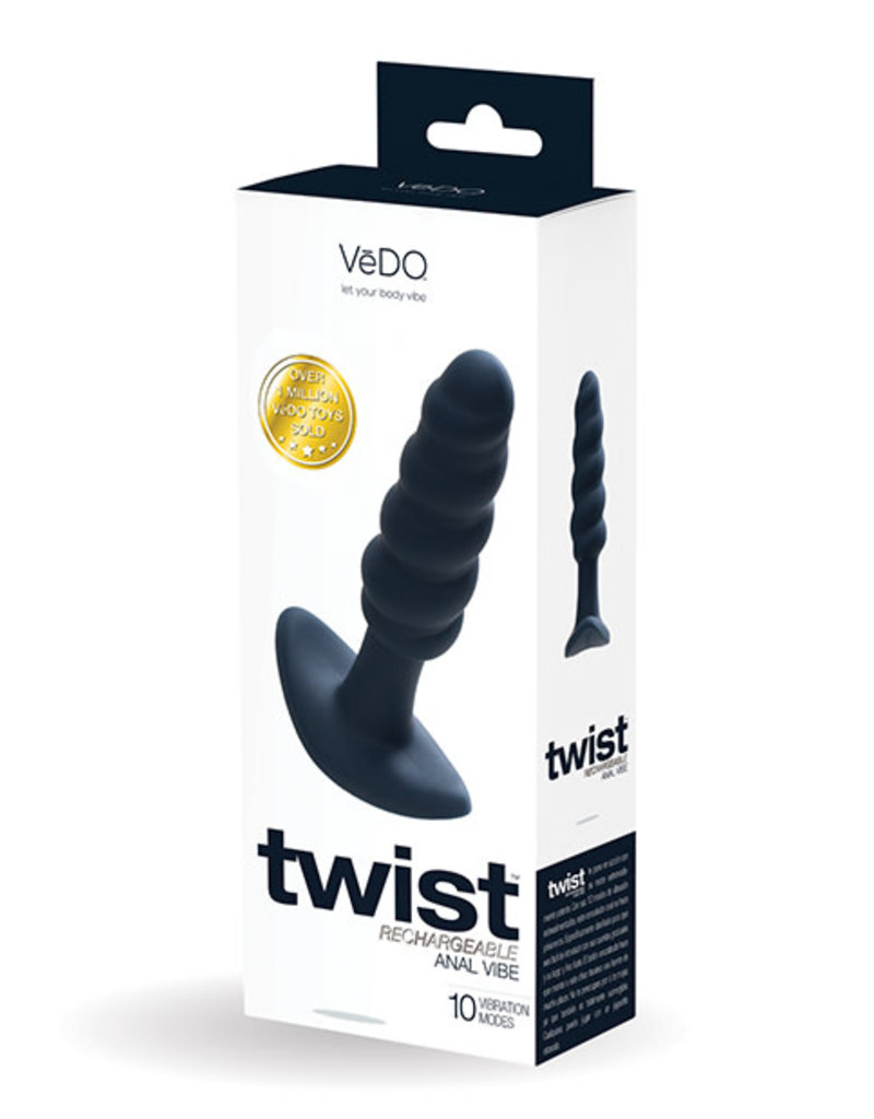 VeDO Vedo Twist Rechargeable Silicone Anal Plug