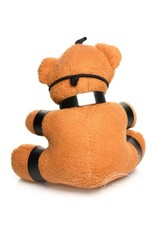 XR Brands Master Series Master Series Gagged Teddy Bear Keychain - Brown